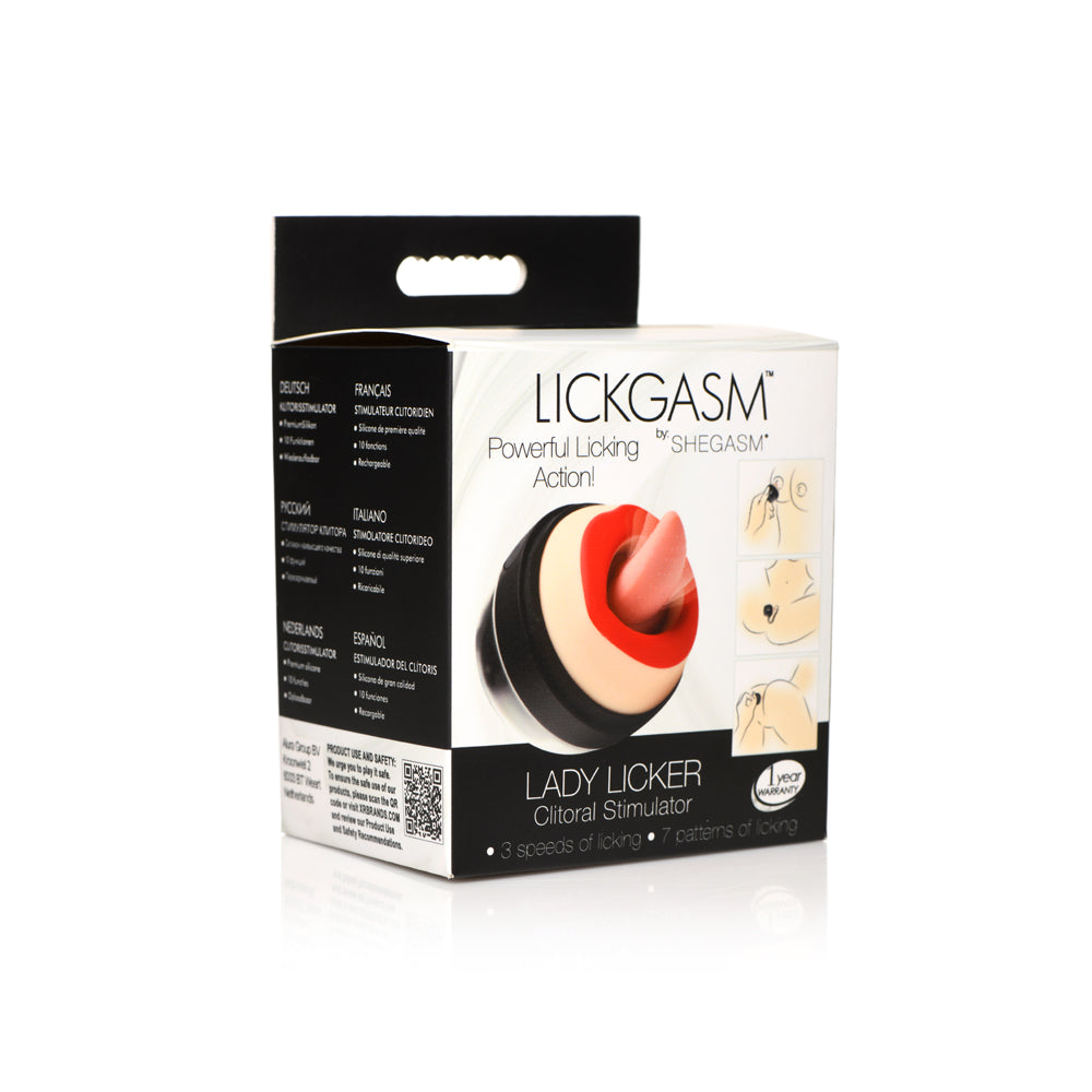 Lickgasm 10X Lady Licker Clitoral Stimulator | 848518051387 | Available at EroticWarehouse.com