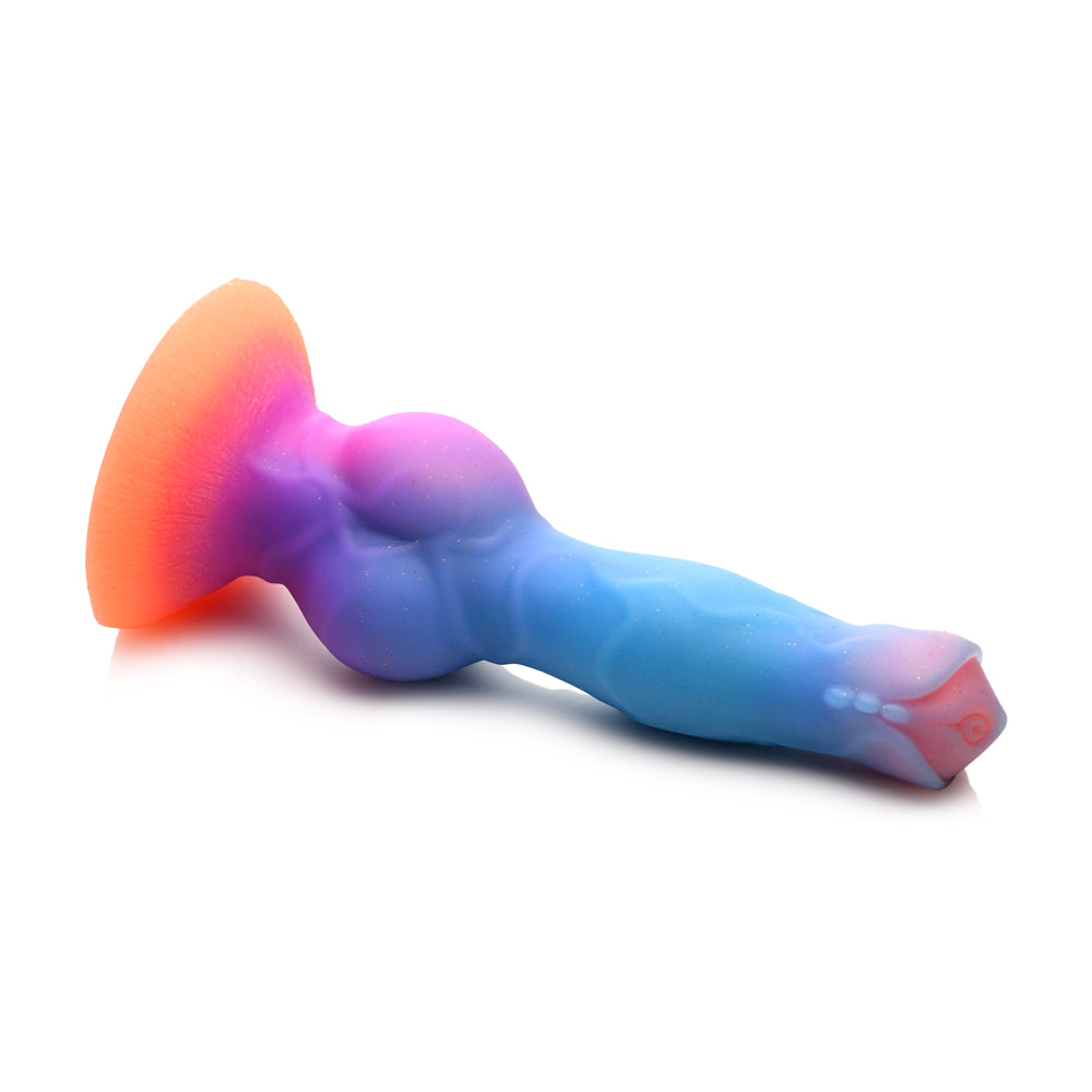 Creature Cocks Glow-In-The-Dark Silicone Alien Dildo | 848518051400 | Available at EroticWarehouse.com