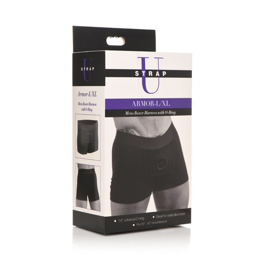Strap U Boxer Style Harness W/ O-Ring Lxl | 848518051509 | Available at EroticWarehouse.com
