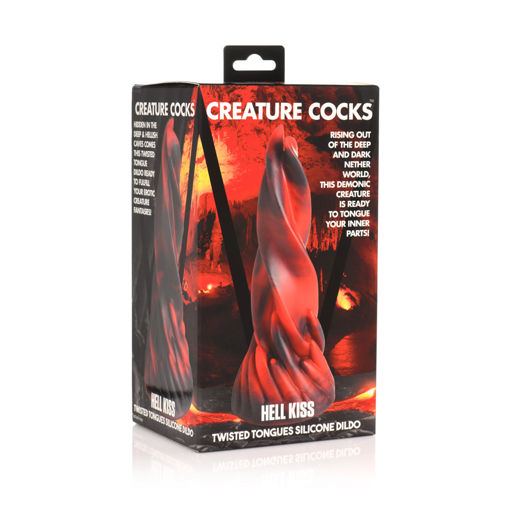 Creature Cocks Twisted Tongues Silicone Dildo | 848518051622 | Available at EroticWarehouse.com