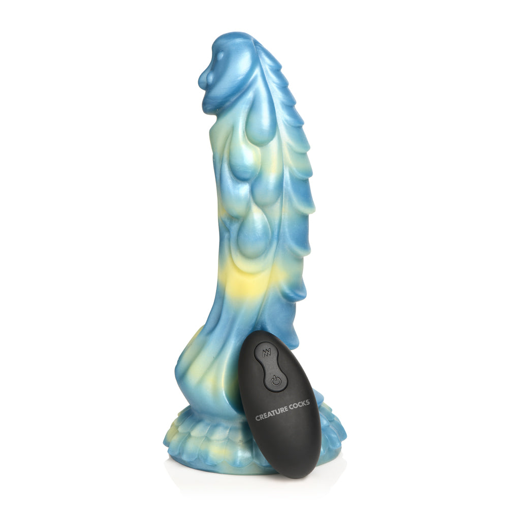 Creature Cocks Sea Stallion Vibrating Silicone Dildo With Remote | 848518051714 | Available at EroticWarehouse.com