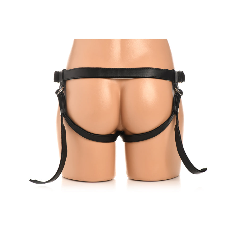 Bedroom Bliss Velvet Kiss Strap-On Harness | 848518051875 | Available at EroticWarehouse.com