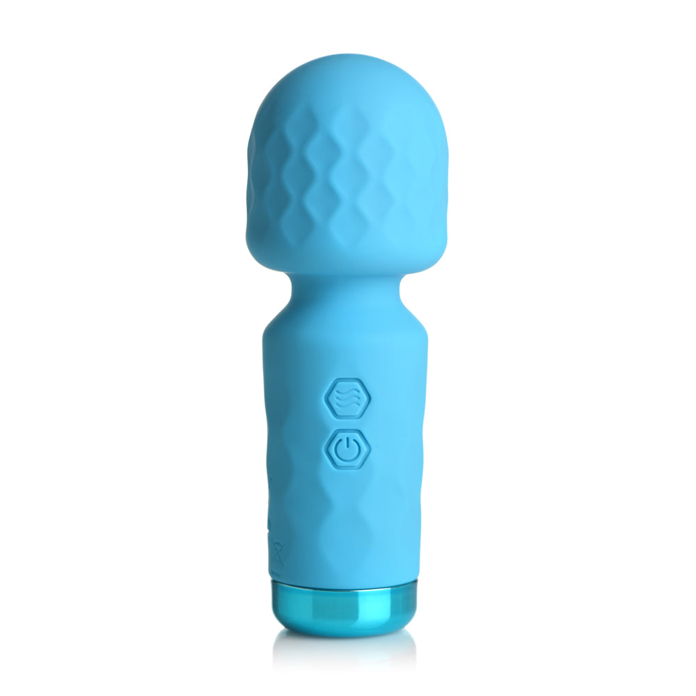 Bang! 10X Mini Silicone Wand Blue | 848518052124 | Available at EroticWarehouse.com
