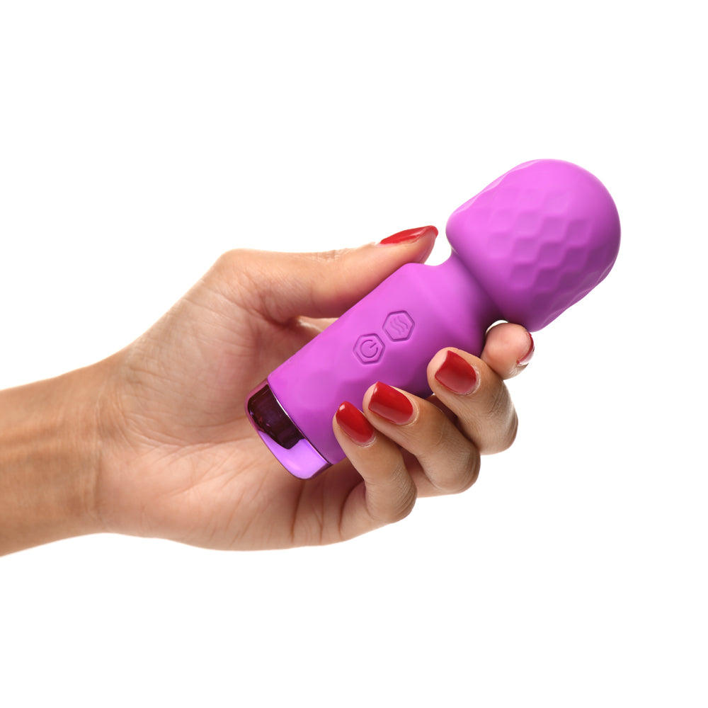 Bang! 10X Mini Silicone Wand Purple | 848518052148 | Available at EroticWarehouse.com