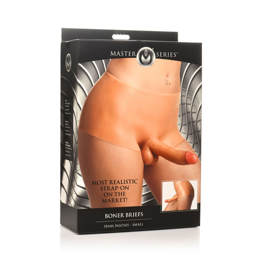Master Series Boner Briefs Penis Panties Small | 848518052315 | Available at EroticWarehouse.com