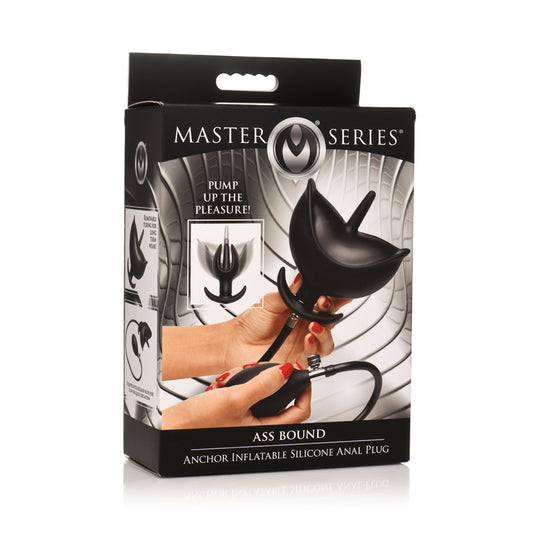 Master Series Bad Buoy Anchor Inflatable Silicone Anal Plug | 848518052353 | Available at EroticWarehouse.com