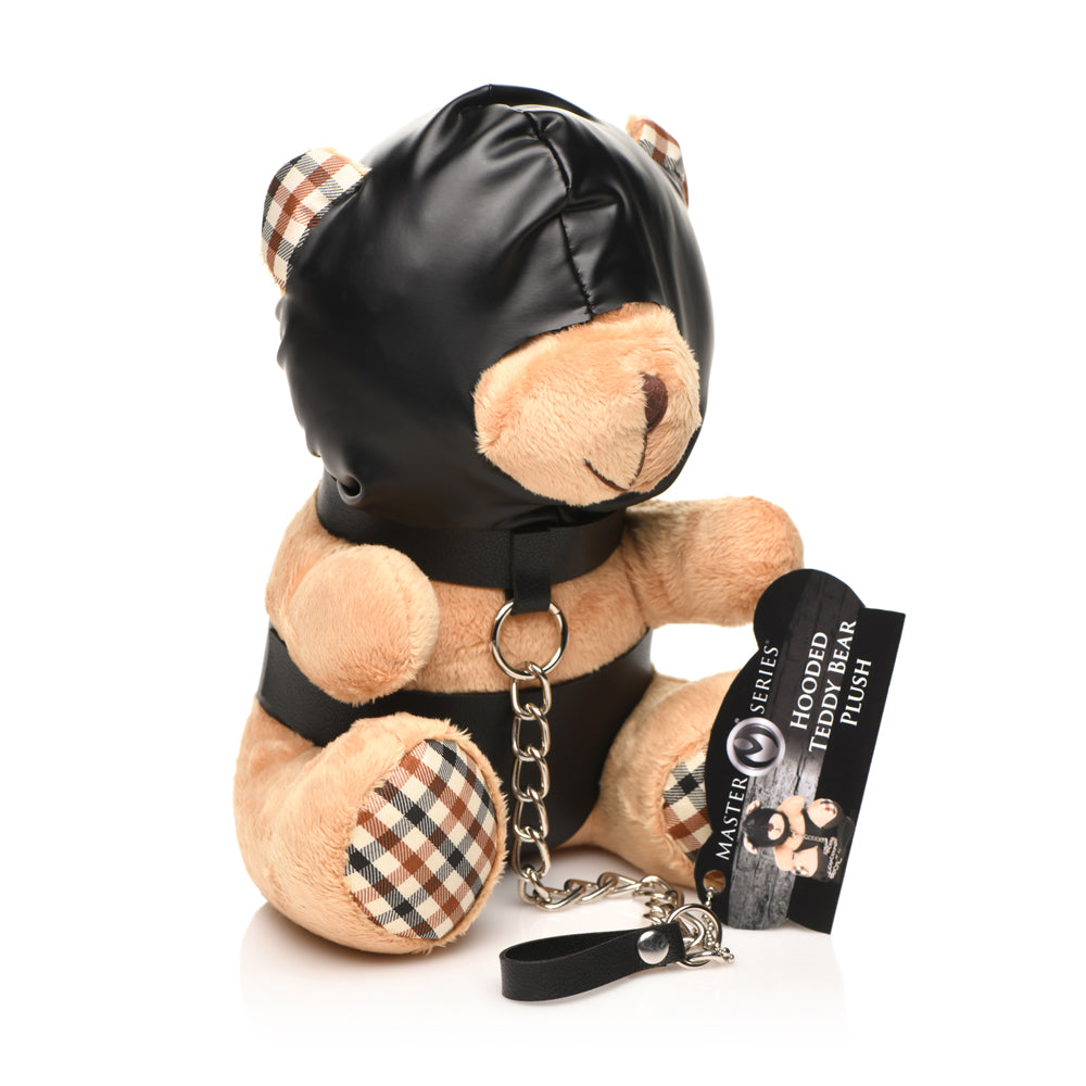 Master Series Hooded Teddy Bear Plush | 848518052575 | Available at EroticWarehouse.com