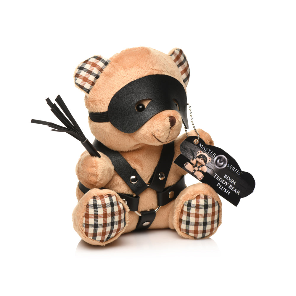 Master Series Bdsm Teddy Bear Plush | 848518052582 | Available at EroticWarehouse.com