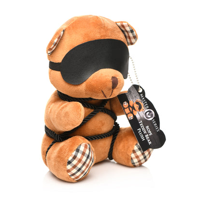Master Series Rope Teddy Bear Plush | 848518052599 | Available at EroticWarehouse.com