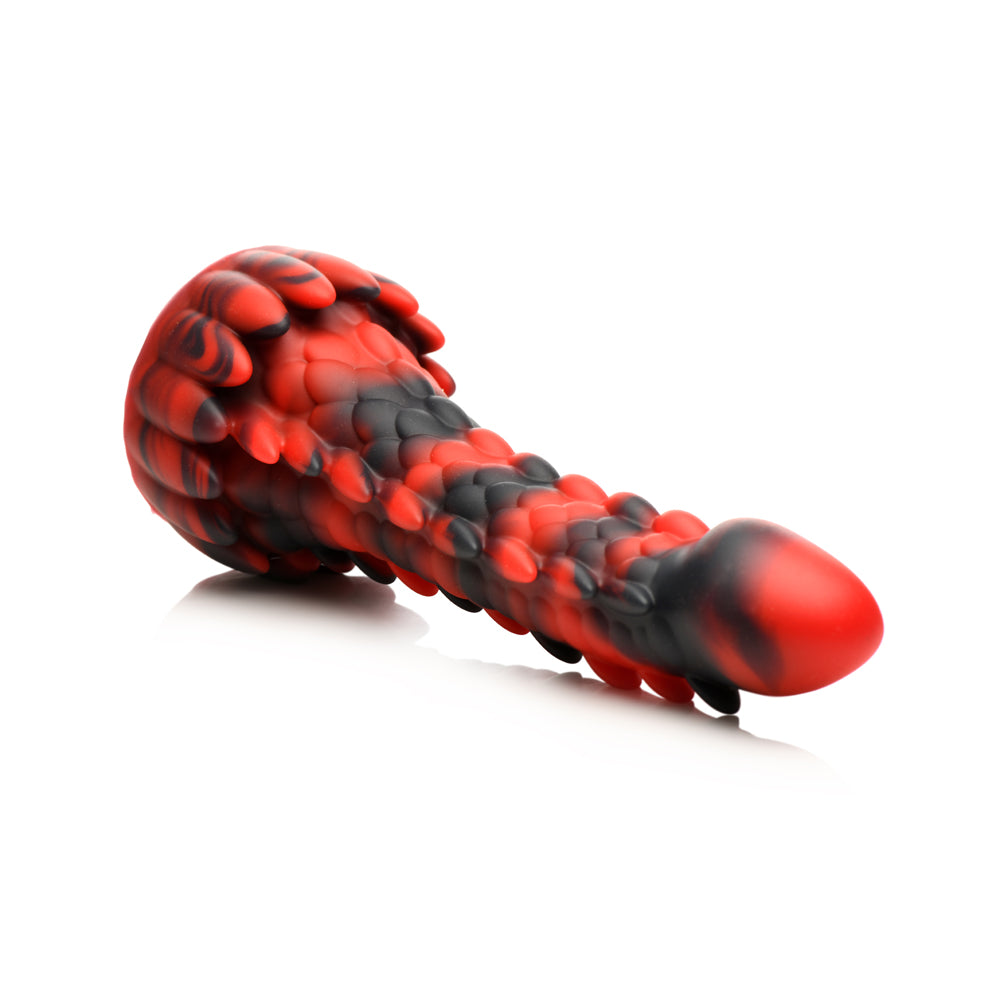 Creature Cocks Demon Rising Scaly Dragon Silicone Dildo | 848518052995 | Available at EroticWarehouse.com