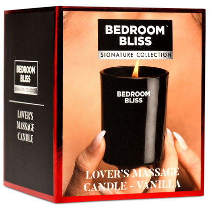 Bedroom Bliss Lover's Massage Candle Vanilla | 848518053053 | Available at EroticWarehouse.com