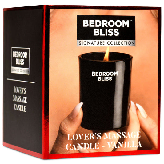 Bedroom Bliss Lover's Massage Candle Vanilla | 848518053053 | Available at EroticWarehouse.com