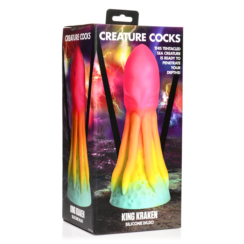 Creature Cocks King Kraken Silicone Dildo | 848518053190 | Available at EroticWarehouse.com