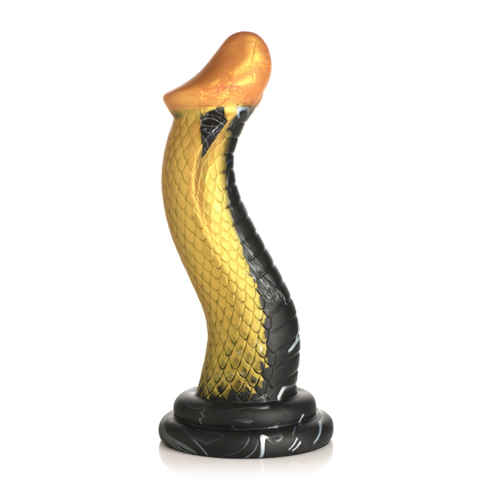 Creature Cocks Golden Snake Silicone Dildo | 848518053220 | Available at EroticWarehouse.com