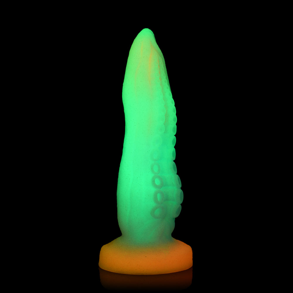 Creature Cocks Tenta-Cock Glow-In-The-Dark Silicone Dildo | 848518053237 | Available at EroticWarehouse.com
