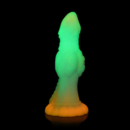 Creature Cocks Galactic Cock Alien Creature Glow-In-The-Dark Silicone Dildo | 848518053244 | Available at EroticWarehouse.com