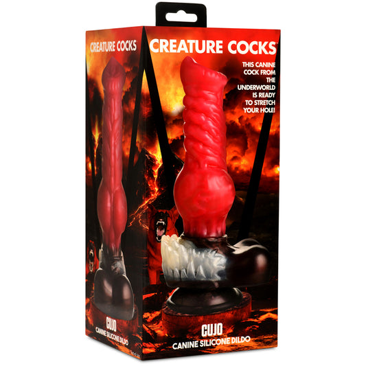 Creature Cocks Cujo Canine Silicone Dildo | 848518053473 | Available at EroticWarehouse.com