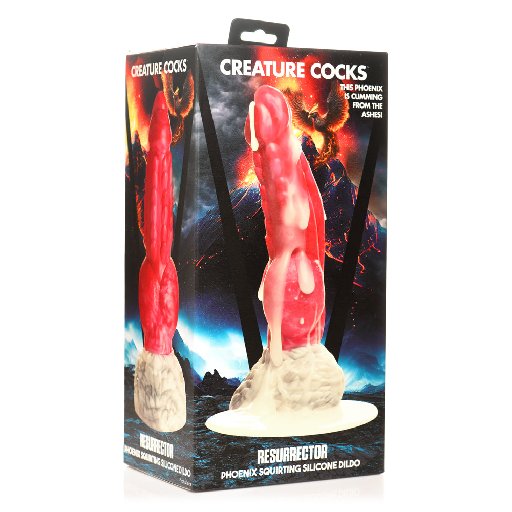 Creature Cocks Resurrector Phoenix Squirting Silicone Dildo | 848518053527 | Available at EroticWarehouse.com