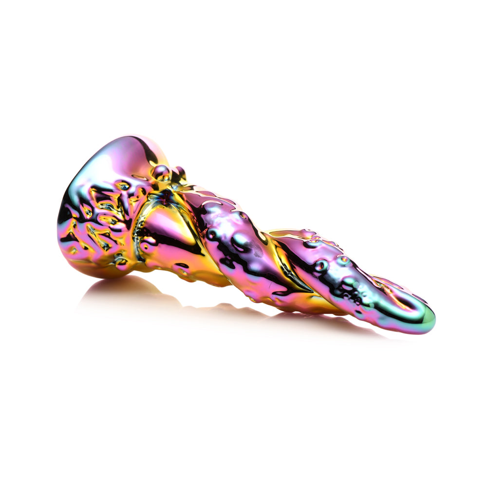 Creature Cocks Enchantress Rainbow Glass Dildo | 848518053794 | Available at EroticWarehouse.com