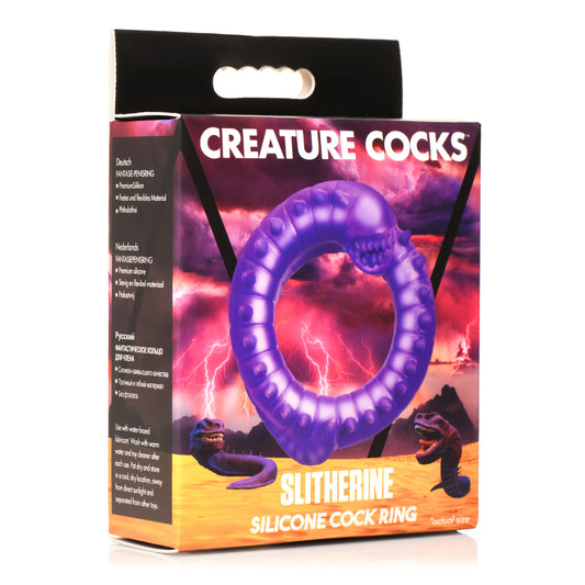 Creature Cocks Slitherine Silicone Cock Ring | 848518053855 | Available at EroticWarehouse.com