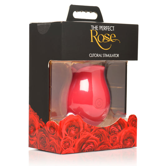 Bloomgasm The Perfect Rose Clitoral Stimulator Red | 848518053947 | Available at EroticWarehouse.com