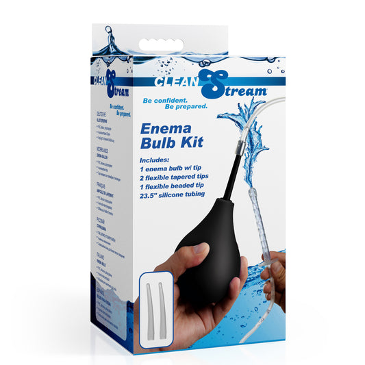 Cleanstream Silicone Enema Bulb Kit | 848518054005 | Available at EroticWarehouse.com