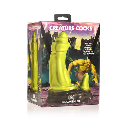 Creature Cocks Orc Silicone Dildo | 848518054043 | Available at EroticWarehouse.com