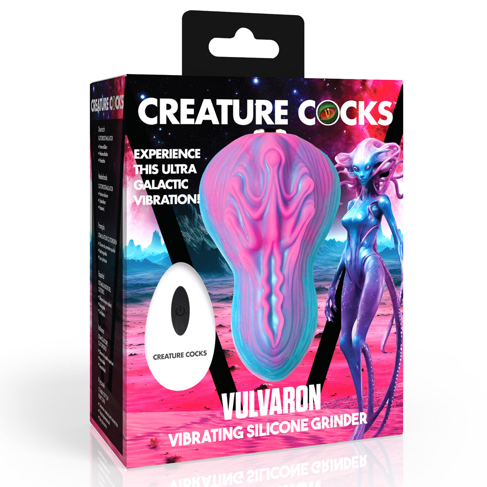 Creature Cocks Vulvaron Vibrating Silicone Grinder With Remote Control | 848518054371 | Available at EroticWarehouse.com