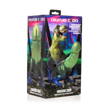 Creature Cocks Jurassic Cock Dinosaur Silicone Dildo | 848518054494 | Available at EroticWarehouse.com