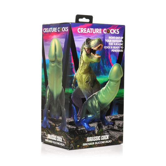 Creature Cocks Jurassic Cock Dinosaur Silicone Dildo | 848518054494 | Available at EroticWarehouse.com