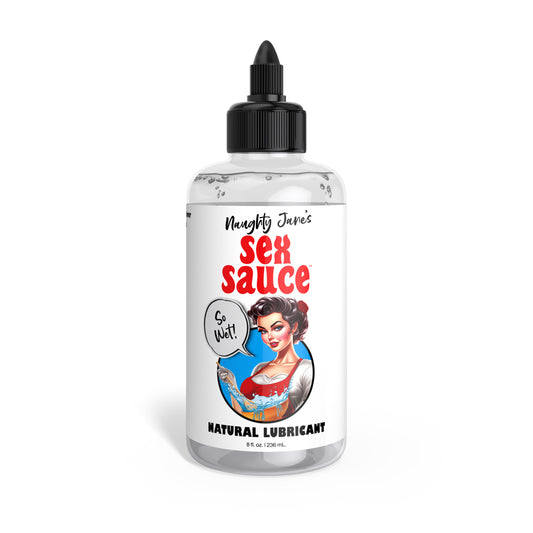 Naughty Jane's Sex Sauce Natural Lubricant 8 oz. | 848518054524 | Available at EroticWarehouse.com
