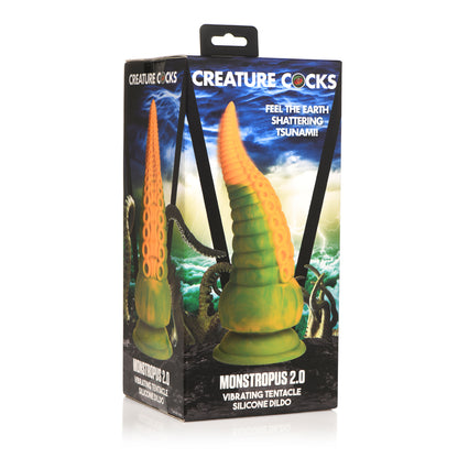 Creature Cocks Monstropus 2.0 Vibrating Tentacle Silicone Dildo | 848518054609 | Available at EroticWarehouse.com