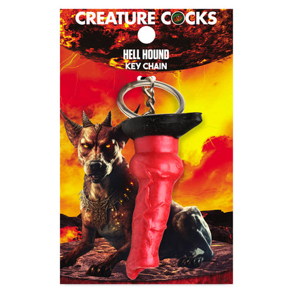 Creature Cocks Hell-Hound Keychain | 848518054944 | Available at EroticWarehouse.com