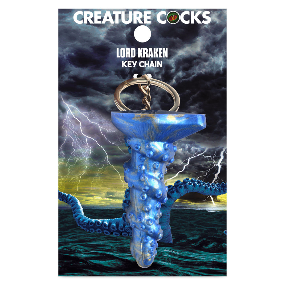 Creature Cocks Lord Kraken Keychain | 848518054951 | Available at EroticWarehouse.com