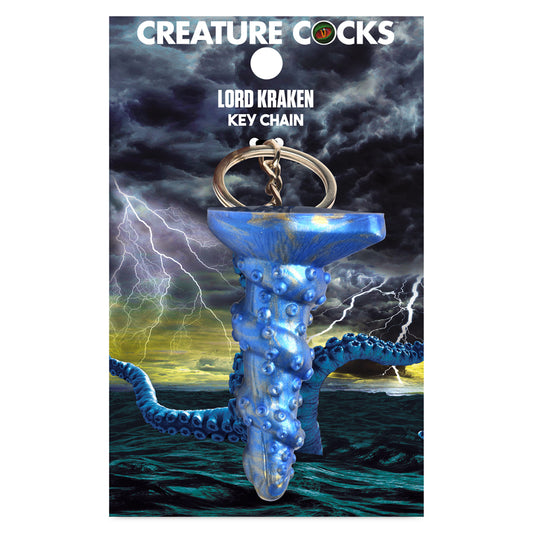 Creature Cocks Lord Kraken Keychain | 848518054951 | Available at EroticWarehouse.com