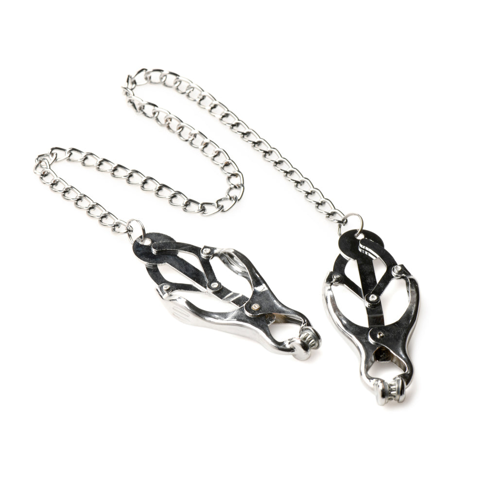 Master Series Tyrant Spiked Clover Nipple Clamps | 848518055019 | Available at EroticWarehouse.com