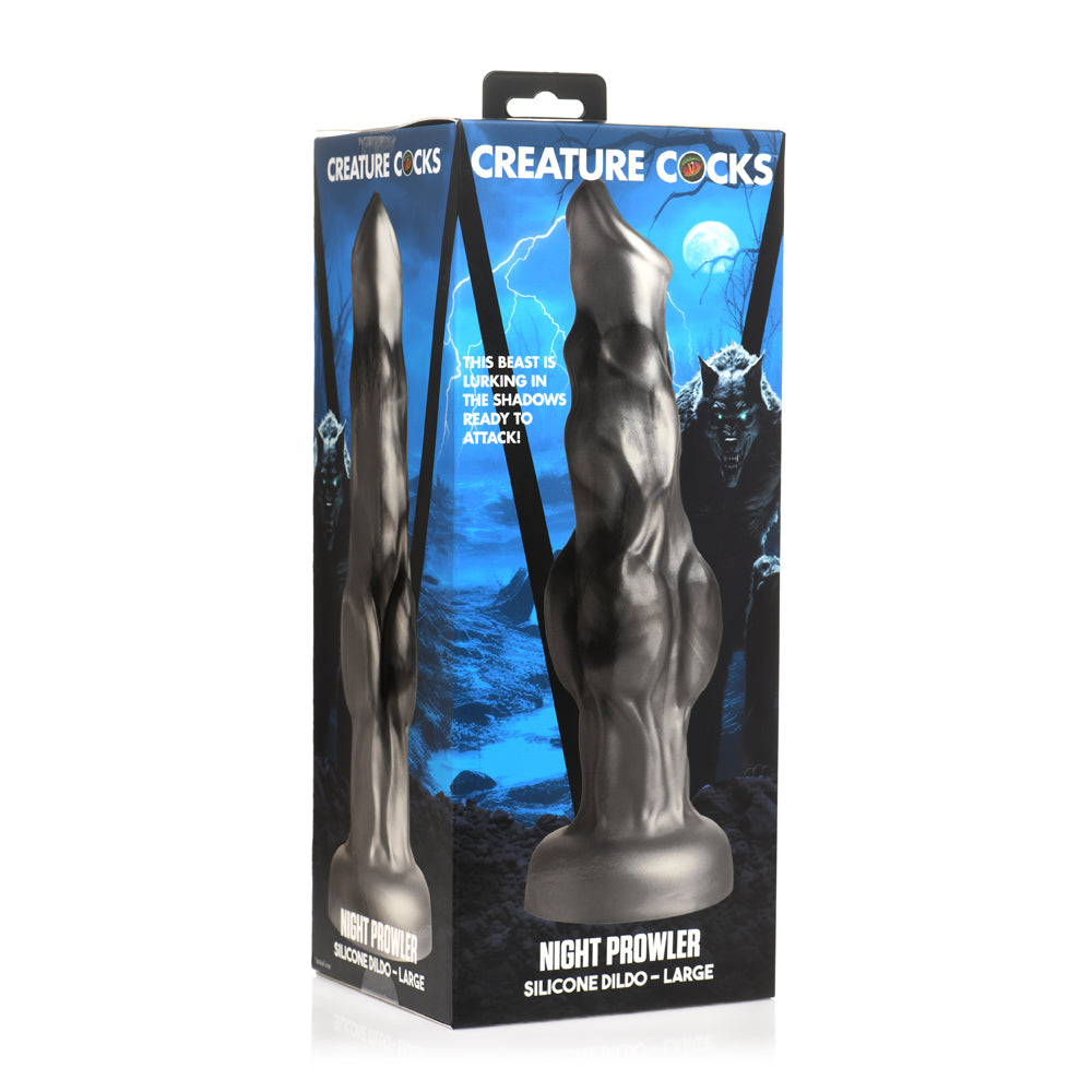 Creature Cocks Night Prowler Silicone Dildo Large | 848518055194 | Available at EroticWarehouse.com