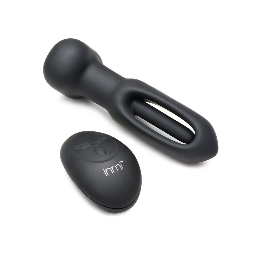Flickers Bum Flick Flicking & Vibrating Silicone Butt Plug W/ Remote | 848518055286 | Available at EroticWarehouse.com
