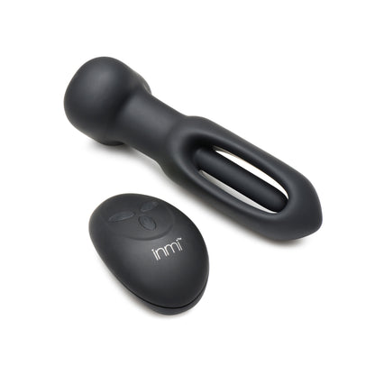 Flickers Bum Flick Flicking & Vibrating Silicone Butt Plug W/ Remote | 848518055286 | Available at EroticWarehouse.com
