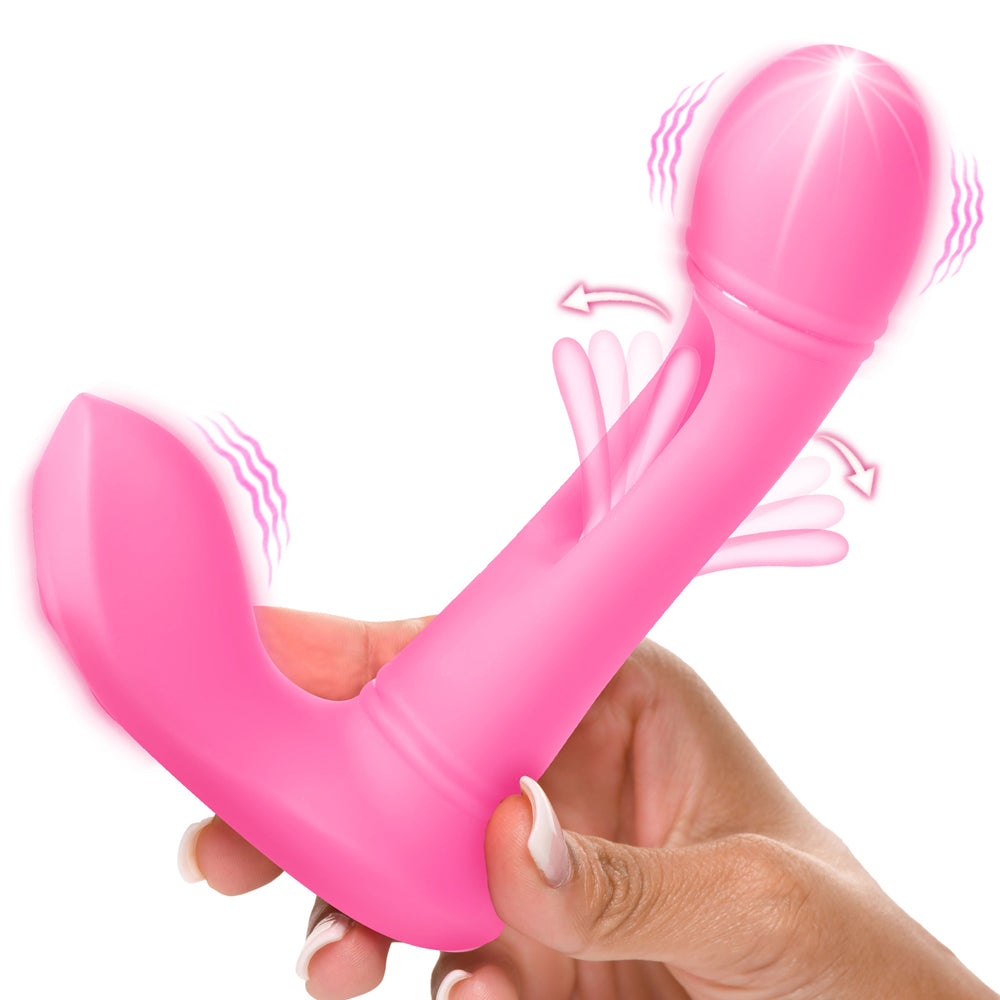 Flickers G-Flick Flicking G-Spot Vibrator W/ Remote | 848518055293 | Available at EroticWarehouse.com