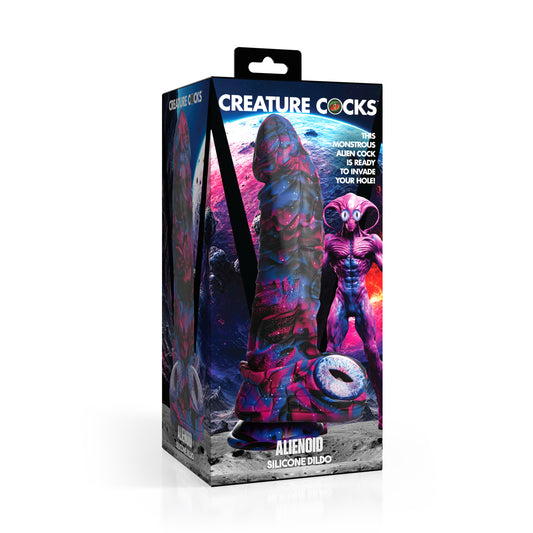 Creature Cocks Alienoid Silicone Dildo | 848518055408 | Available at EroticWarehouse.com