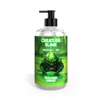 Creature Cocks Creature Slime Water-Based Lubricant 16 oz. | 848518055422 | Available at EroticWarehouse.com
