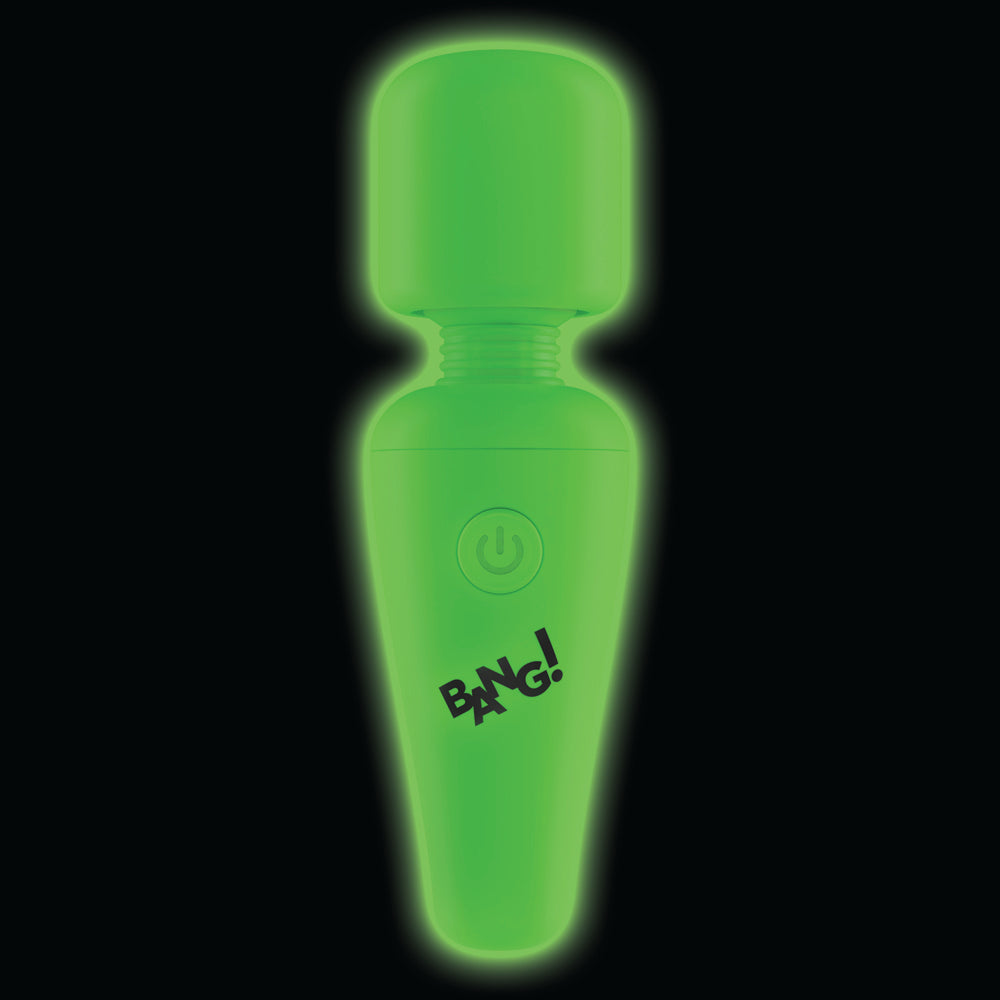 Bang! 10X Glow-In-The-Dark Mini Wand | 848518055507 | Available at EroticWarehouse.com