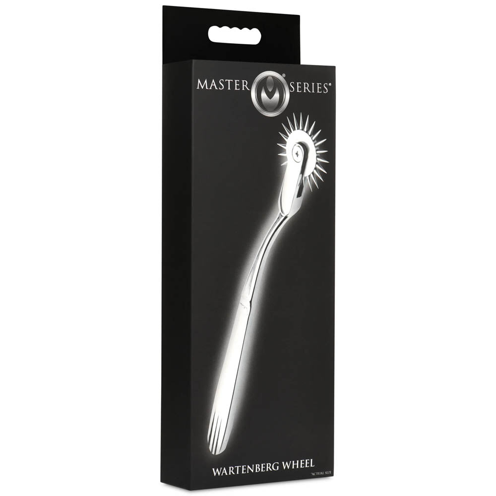 Master Series Wartenberg Wheel Silver | 848518055514 | Available at EroticWarehouse.com