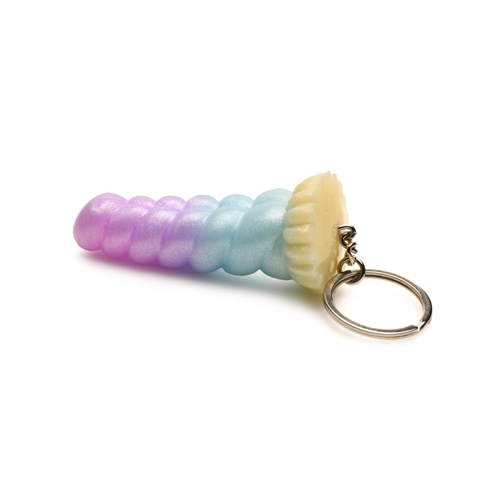 Creature Cocks Mystique Unicorn Silicone Key Chain | 848518055569 | Available at EroticWarehouse.com