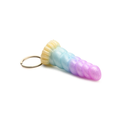 Creature Cocks Mystique Unicorn Silicone Key Chain | 848518055569 | Available at EroticWarehouse.com