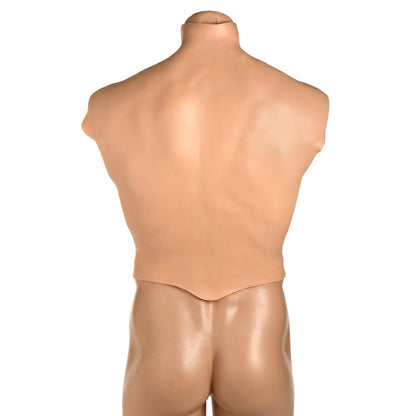 Master Series Ripped Silicone Male Chest Large | 848518055712 | Available at EroticWarehouse.com