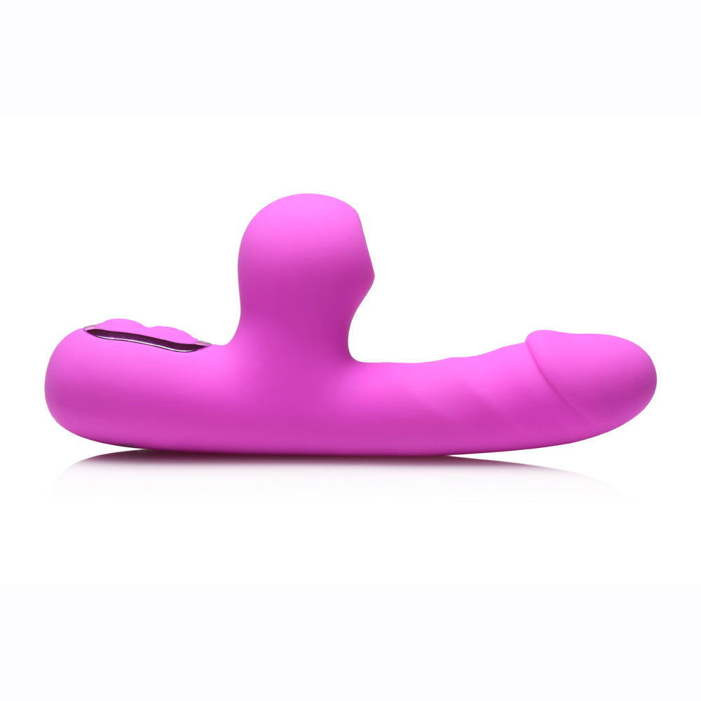 Bang! Mini Suction Rabbit Vibrator Purple | 848518055736 | Available at EroticWarehouse.com