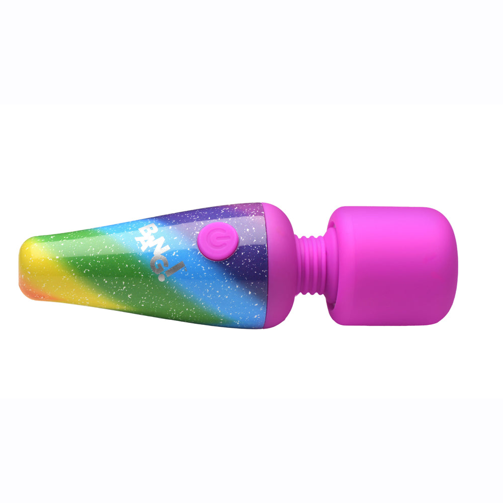 Bang! Rainbow Mini Wand | 848518056023 | Available at EroticWarehouse.com