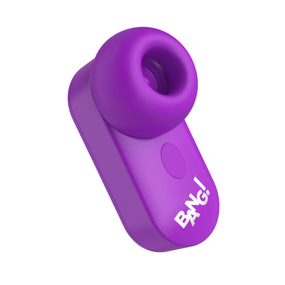 Bang! 5 Speed Mini Clitoral Stimulator Purple | 848518056078 | Available at EroticWarehouse.com